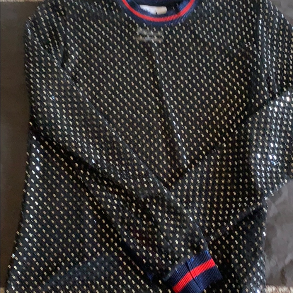Zoe Karssen Sequins long sleeve top